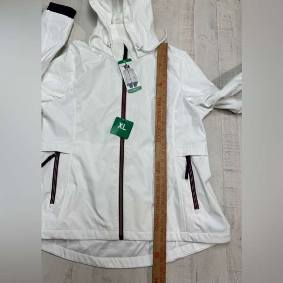 Tommy Hilfiger Women's Lightweight Windbreaker Jacket with Stand Collar - Picture 4 of 10